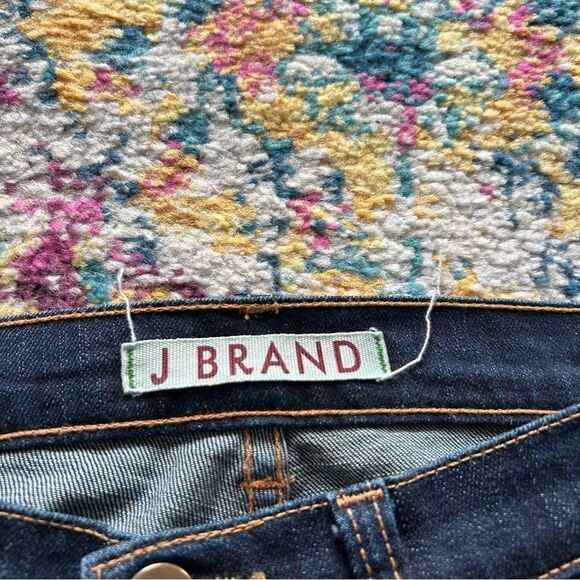 J brand low rise bootcut dark wash denim size 25 - Picture 2 of 3